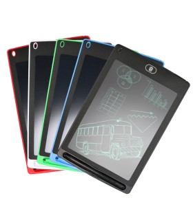 Červený kreativní psací kreslicí tablet, Poznámkový blok, Digitální LCD grafická deska