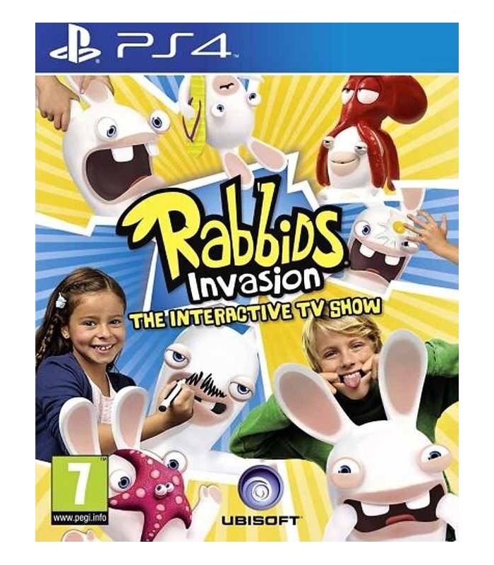 Rabbids Invasion The Interactive TV Show - Samostatný herní disk (PS4)