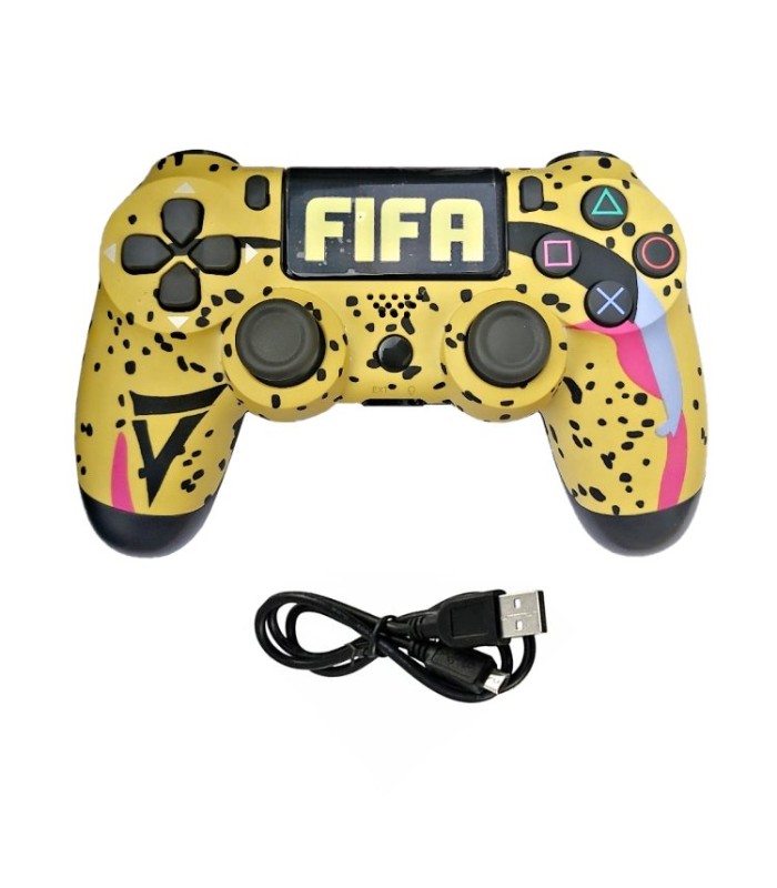 Bezdrátový DoubleShock FIFA žlutý pro PS3, PS4, PC, Android, iOS
