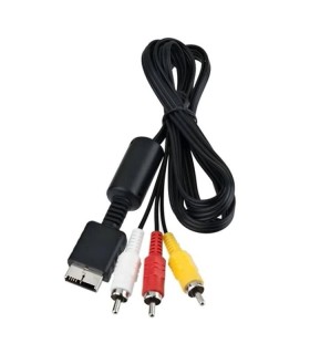 AV kabel pro SONY PS2/PS3, propojovací kabel k TV