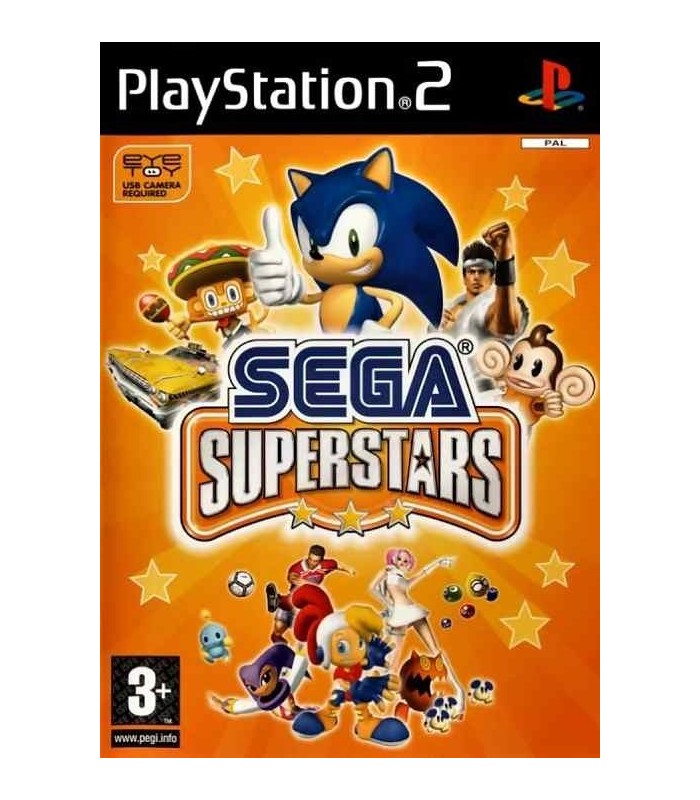 SEGA SuperStars - Samostatný herní disk (PS2)
