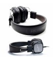 REMAX Stereo sluchátka RM-100H černo-hnědé ROZBALENO