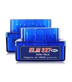 ELM 327 Automobilová diagnostika V 2.1, OBD II, Bluetooth, modrá